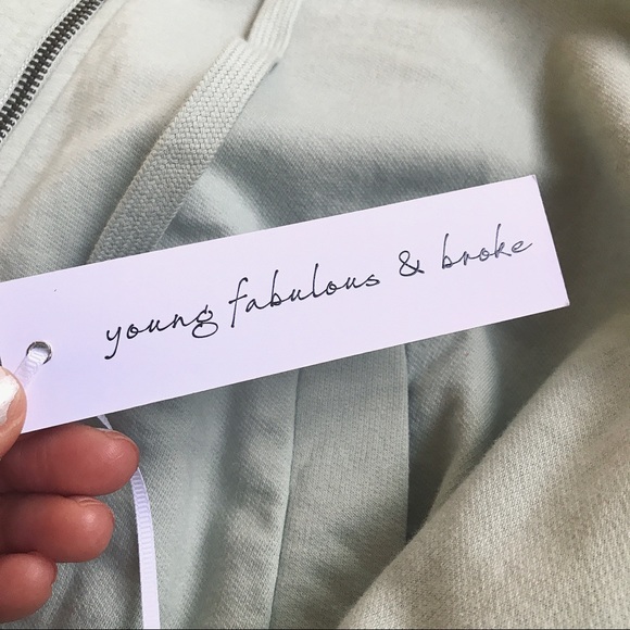 🆕 YOUNG FABULOUS & BROKE ODIN SWEATSHIRT IN MINT! - Picture 8 of 13